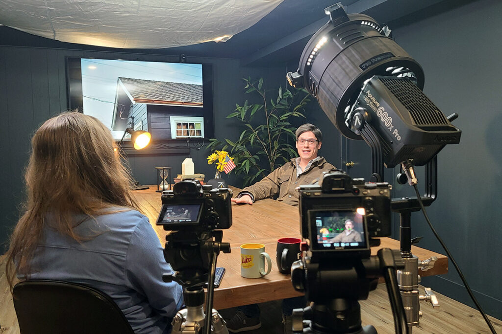rachel interviewing jake bts