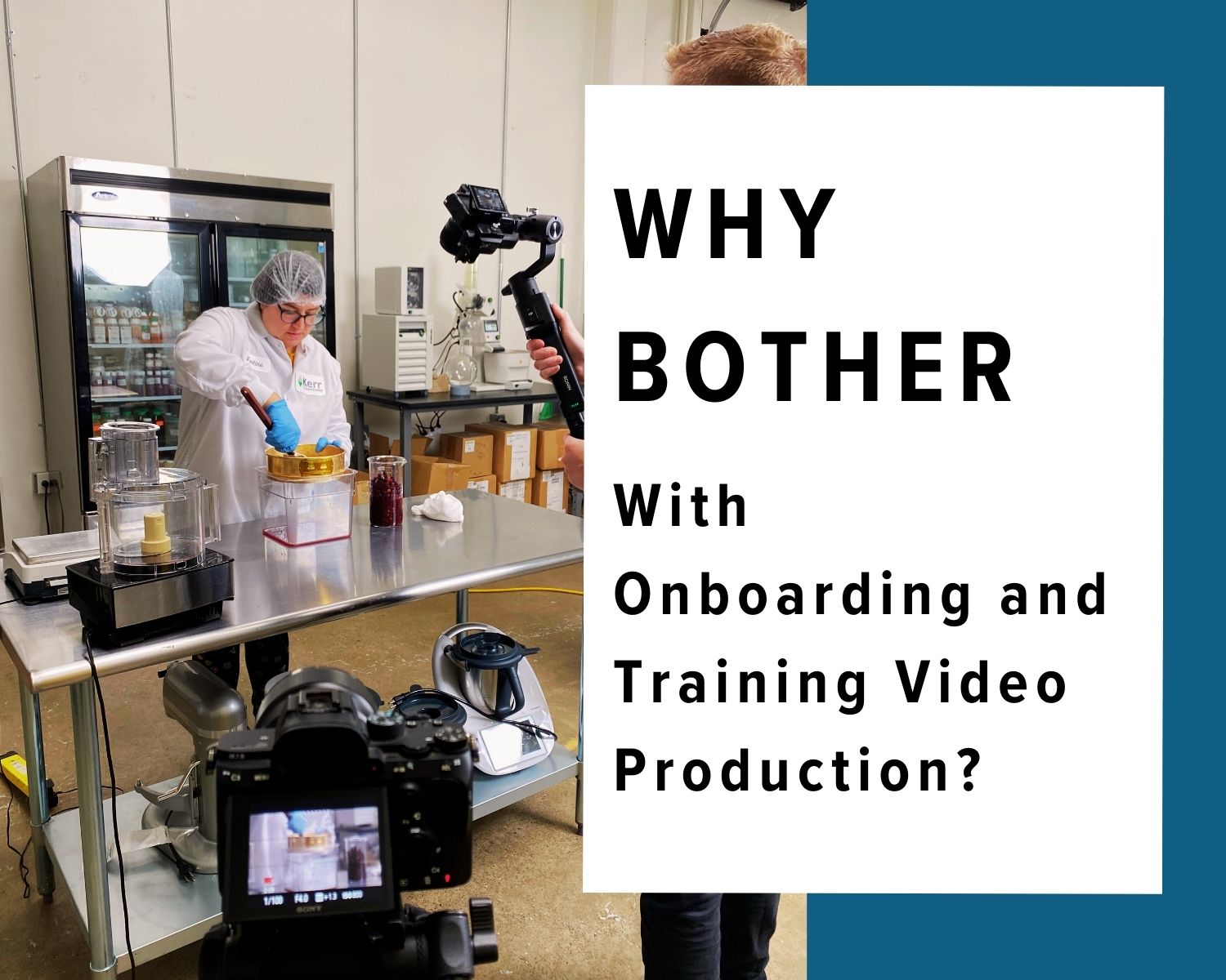 why bother with onboarding and training video production?