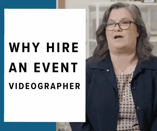 why hire an event videographer