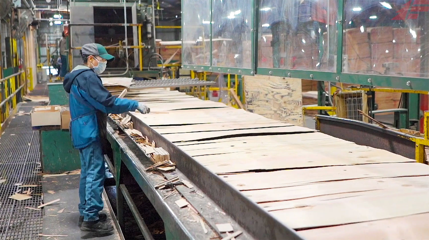 wood factory process video production